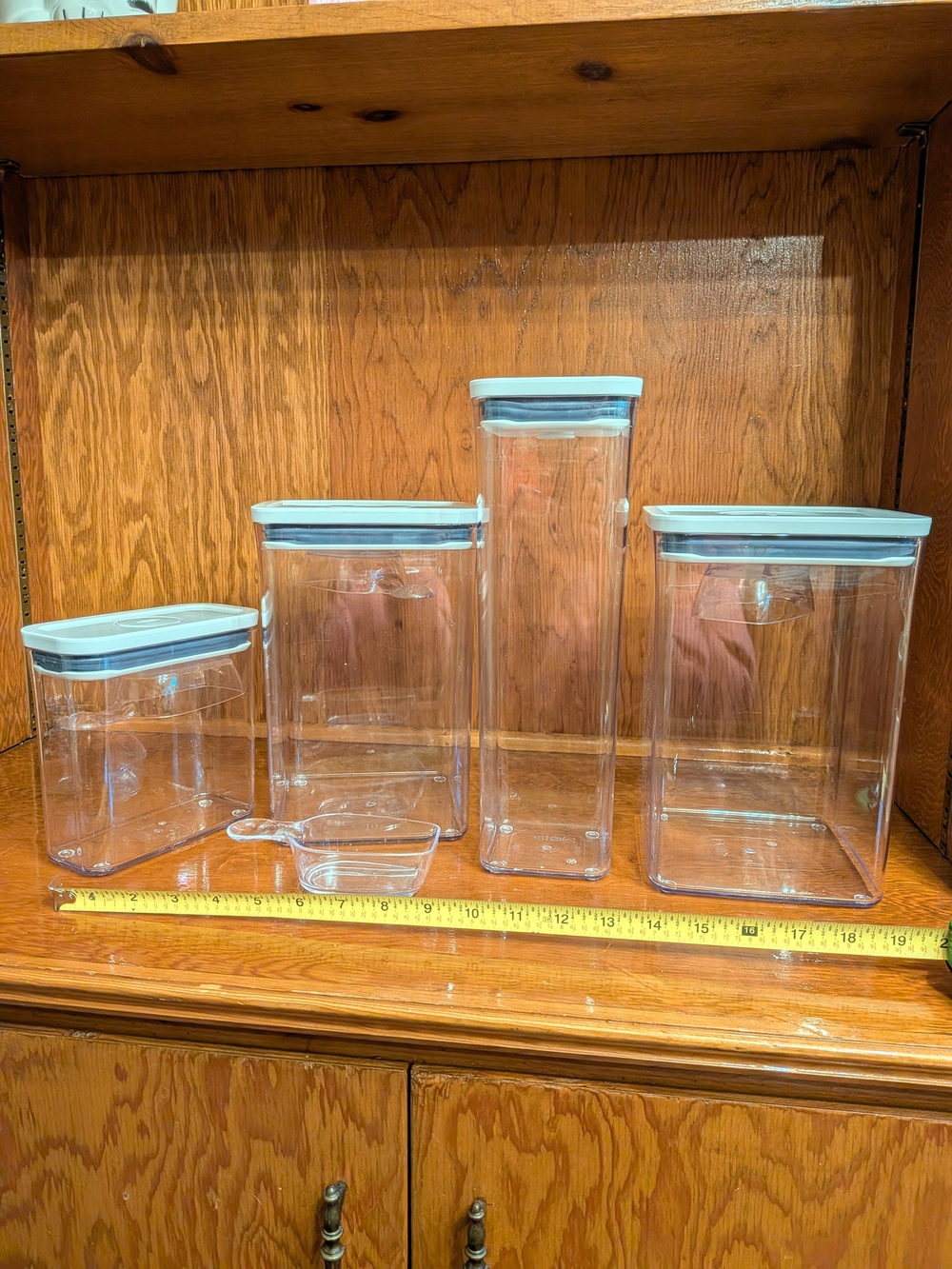 OXO Pop Containers with Airtight Lids - Set of 4, Food Storage